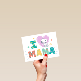 I love Mama Snoopy