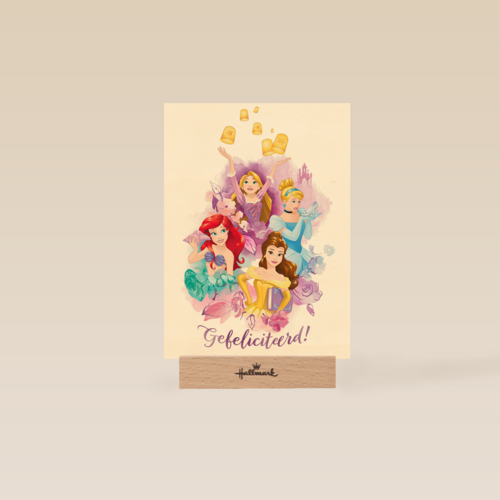 gefeliciteerd van deze disney prinsessen