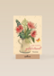 watercolor bloemen in vaas