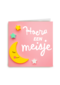 Hoera een meisje geboortefelicitatie