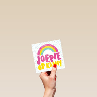 joepie op kamp regenboog
