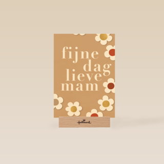 Moederdagkaart fijne dag lieve mam