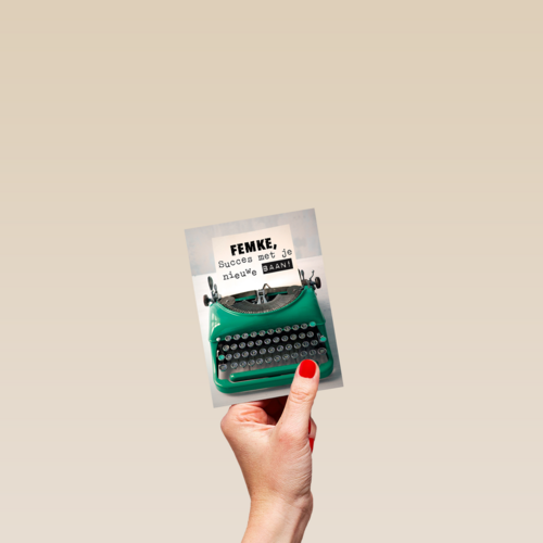 typemachine bericht voor jouw