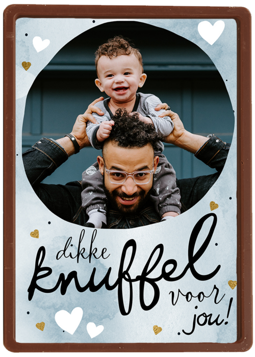 Verjaardagskaart Hallmark | Vaderdag Fotokaart Dikke Knuffel Voor Jou