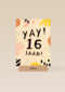 Verjaardagskaart Tiener jongen meisje 16 jaar yay