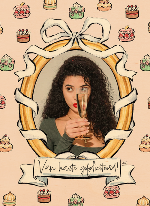 Houten Kaart Verjaardagskaarten | Hallmark | Verjaardagskaart Foto Cupcakes En Spiegel