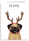 hond met gewei