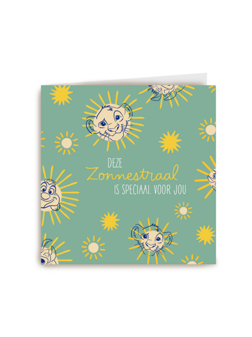 Zonnestraal voor jou Lion King