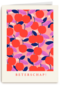 Beterschapskaart met rood fruit