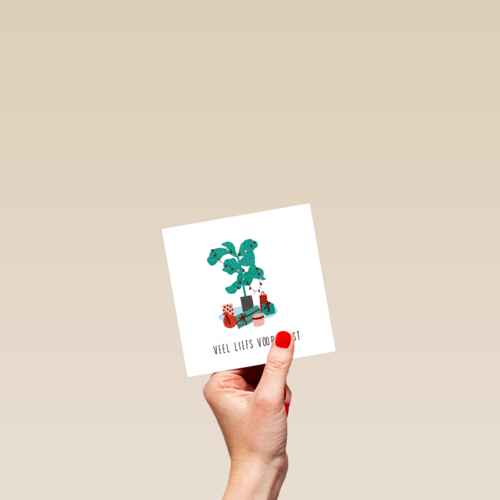 veel liefs voor kerst kerstkaart