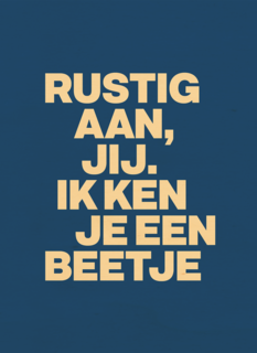 Rustig aan AndC