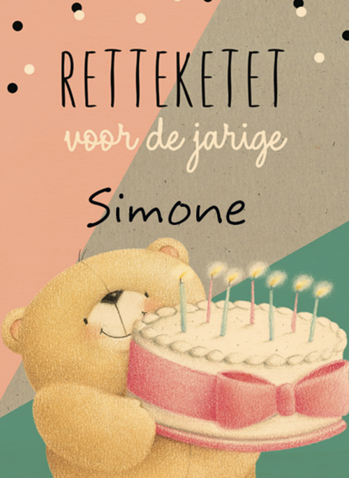 forever friends retteketet voor de jarige