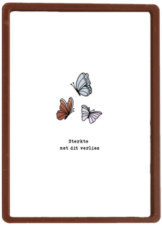 Condoleance sterkte met dit verlies