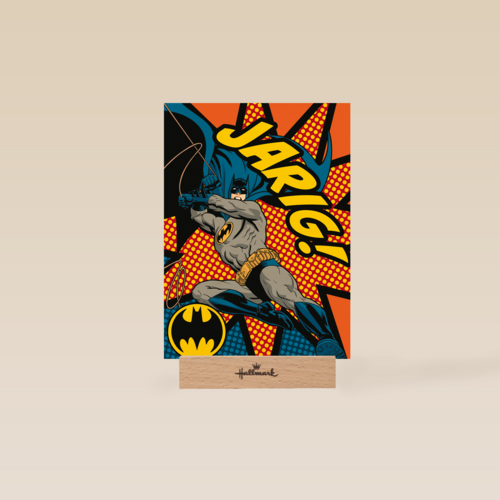 Batman verjaardagskaart jarig