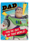 Toy Story Vaderdagkaart you are out of this world