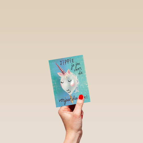 prodo design jippie ja jee voor de verjaardagfee
