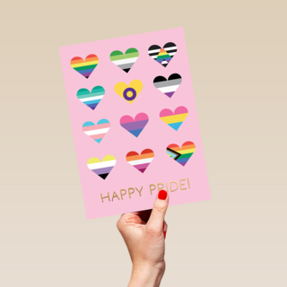Happy Pride hearts
