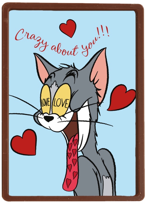 Kaart Hallmark | Valentijn | Tom En Jerry Crazy About You