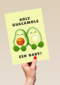 Zwangerschap kaart holy guacamole