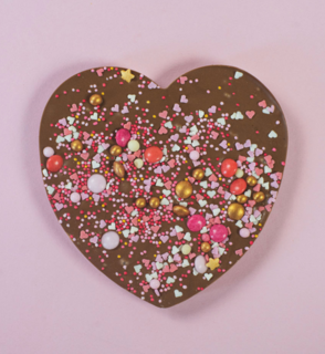 Brievenbus Chocolade Hart Dikke Knuffel