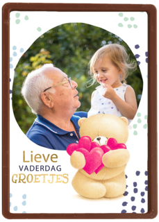 vaderdag fotokaart forever friends lieve vaderdag groetjes