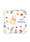 verjaardag kaart winnie de poeh bloemen happy birthday