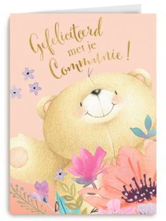 Forever Friends communie felicitatie