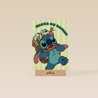 Stitch Aloha op kamp kaart