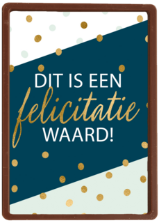 Felicitatie kaart man vrouw dit is een felicitatie waard