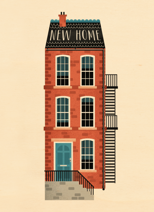 Houten Kaart Felicitatie Nieuwe Woning Samenwonen | Houten Kaart Hallmark | Felicitatie Nieuwe Woning Samenwonen | New Home