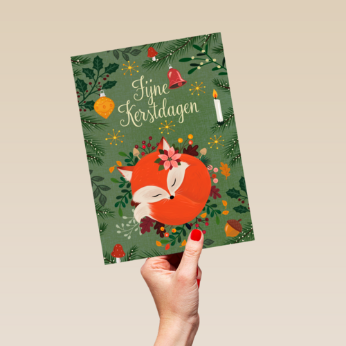 Ylva Svensson Fijne Kerstdagen vos