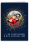 Fotokaart kerst gezond nieuwjaar 2025