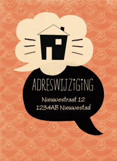 verhuizen nieuw adres verhuisbericht adreswijziging