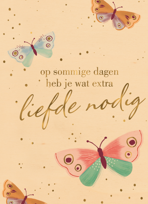 Houten Kaart Moederdag | Houten Kaart Hallmark | Moederdag | Moederdag Kaart Extra Liefde