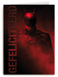 Batman verjaardagskaart man