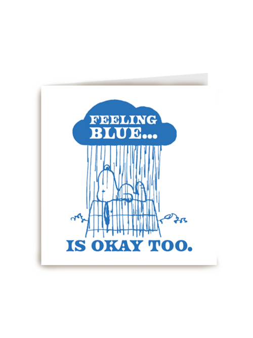 Peanuts Snoopy Feeling blue