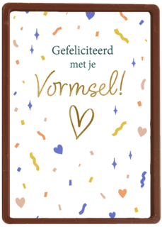 Gefeliciteerd vormsel confetti