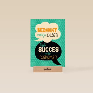 praatwolk bedankt voor je inzet