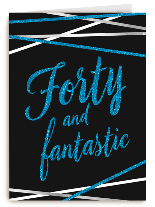 Verjaardagskaart leeftijden man 40 and fantastic