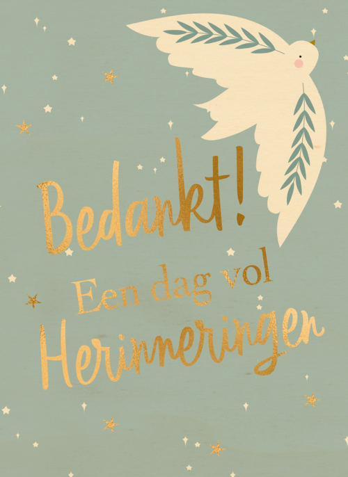 Houten Kaart Lentefeest | Houten Kaart Hallmark | Lentefeest | Bedankt Een Dag Vol Herinneringen Volwassen