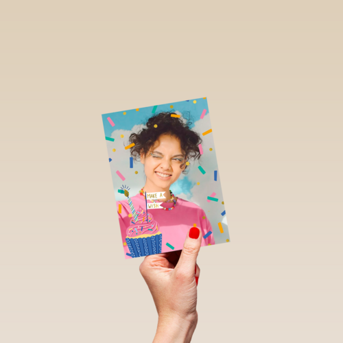Make A Wish birthday photo