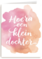 hoera een kleindochter watercolor