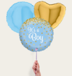 Ballonnentros It is a Boy Blauw Goud
