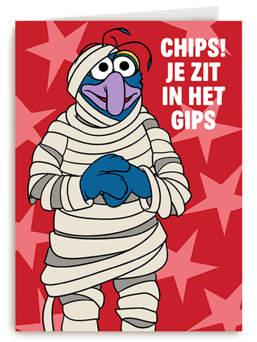 Kaart Hallmark | Botbreuk | Disney Beterschap Je Zit In Het Gips