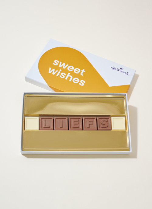 Chocotelegram Liefs | Hallmark Cadeau Chocolade |