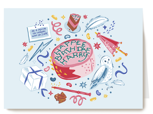 Verjaardagskaart Hallmark | Harry Potter Verjaardagstaart