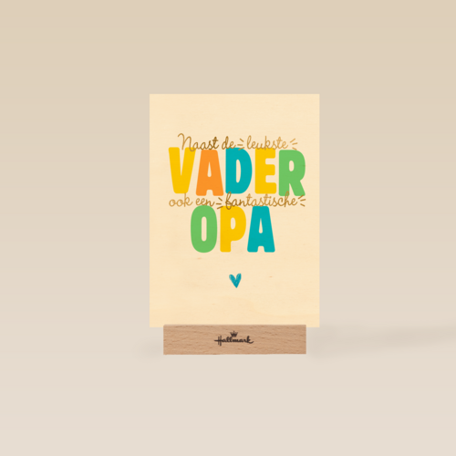 Naast de leukste vader ook een fantastische opa