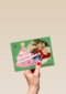 Disney Have A Rocking Christmas Fotokaart Stitch