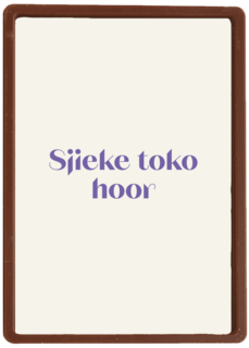 Nieuwe woning kaart andc sjieke toko hoor