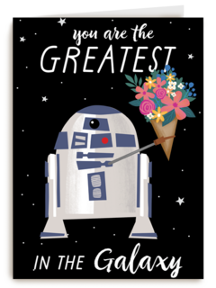 compliment kaart r2d2 you are the greatest